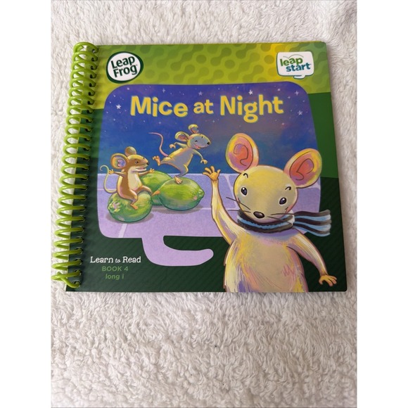 Leapfrog Other - LeapFrog LeapStart Mice At Night Learn To Read Book 4 Long I